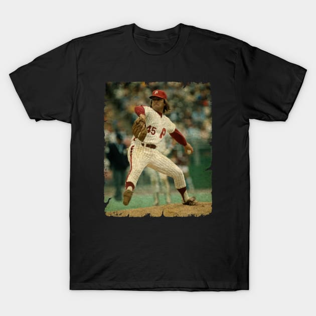 Tug McGraw in Philadelphia Phillies T-Shirt by SOEKAMPTI